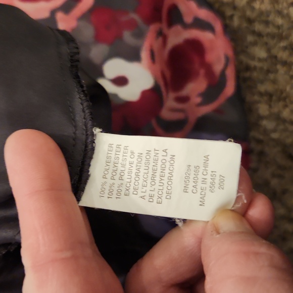 The Children's Place Floral Dress Size 6X/7 Pink/Purple - Picture 5 of 7